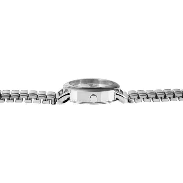 Clasixx damklocka med elastiskt armband i rostfritt stål / armb