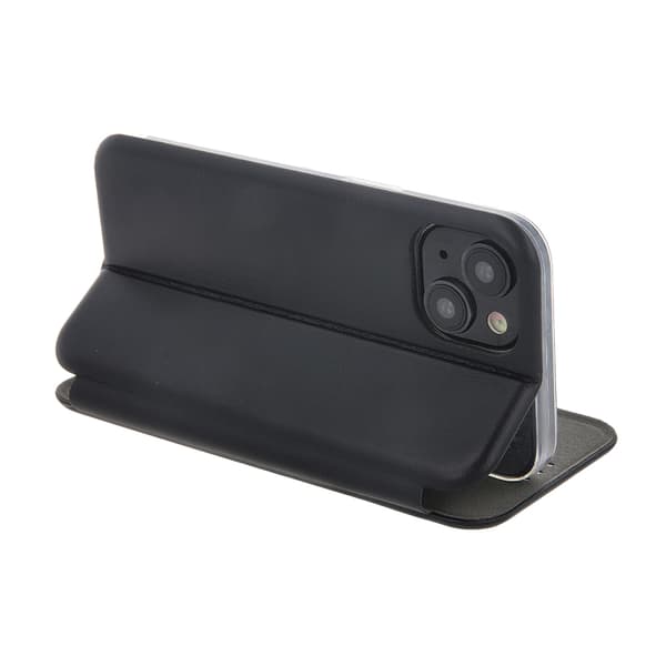 Flip-etui med stativ til Samsung Galaxy A06 - Sort
