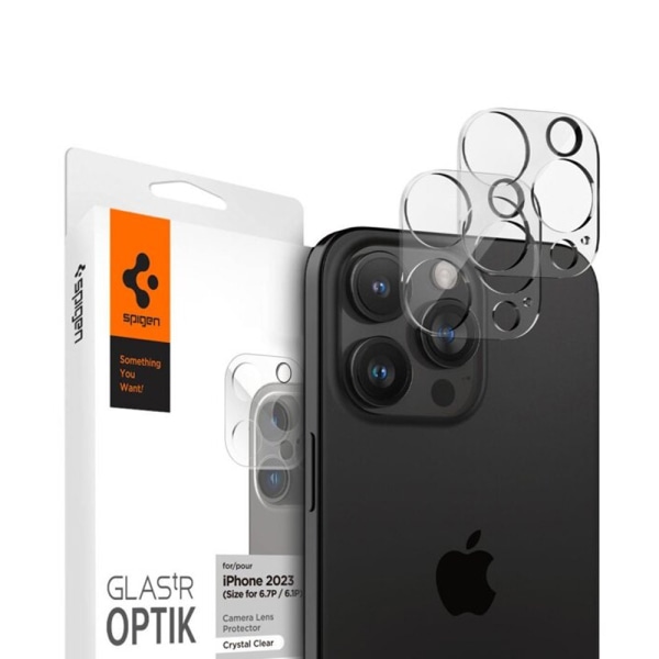 Spigen Optik.tR Kameraskydd till iPhone 14 Pro / Pro Max / 15 P