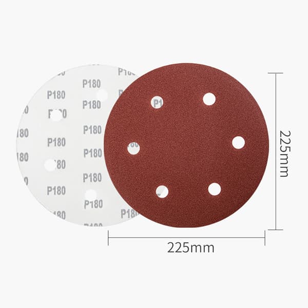 Slippapper 225mm - 11 olika kornstorlekar 110-pack