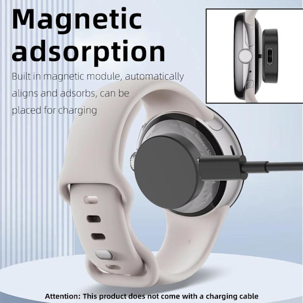 USB-C-oplader til Google Pixel Watch 3 / Watch 2