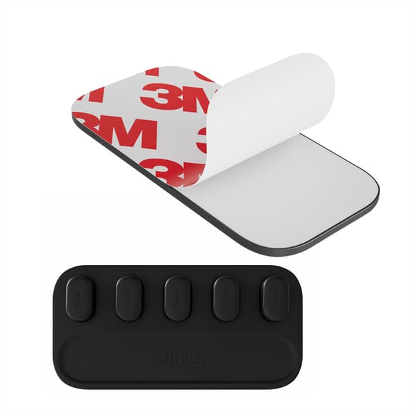 Allity Magnetisk Kabelhållare 3-pack - Svart