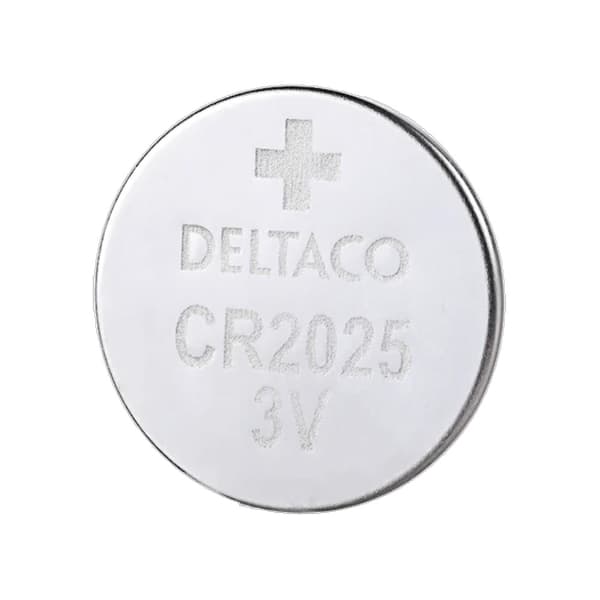 Deltaco Ultimate Lithium CR2025 knapcellebatteri / CR2025 batte