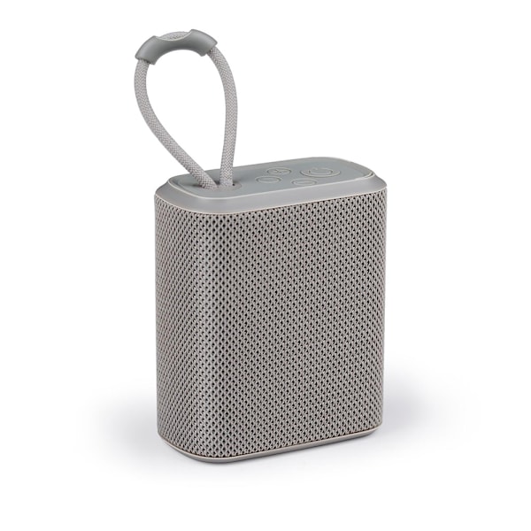 Kannettava Bluetooth-kaiutin 3W radiolla ja AUX:lla - harmaa