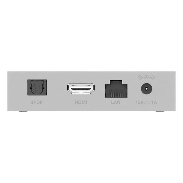 Strong Wi-Fi 4K Google TV-mediaspelare – vit, med Chromecast oc