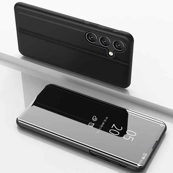 Clear View Fodral till Samsung Galaxy A36 - Svart
