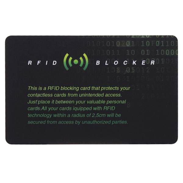 Skimming Blocker kort - RFID beskyttelse - Skimmingsbeskyttelse
