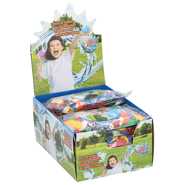 Vattenballonger 250-pack – färgglada vattenballonger för lek oc
