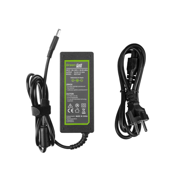 Green Cell PRO-oplader 19,5V 3,34A 65W - kompatibel med Dell In