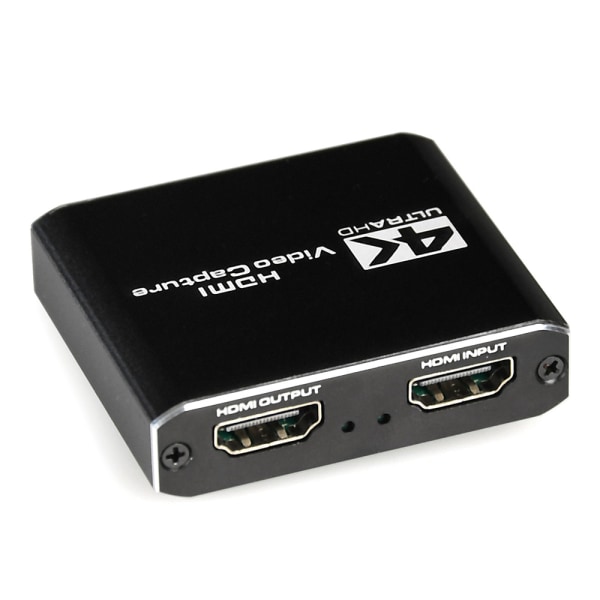 USB HDMI -kaappauskortti – 4K-tuki, video & ääni, plug and play musta