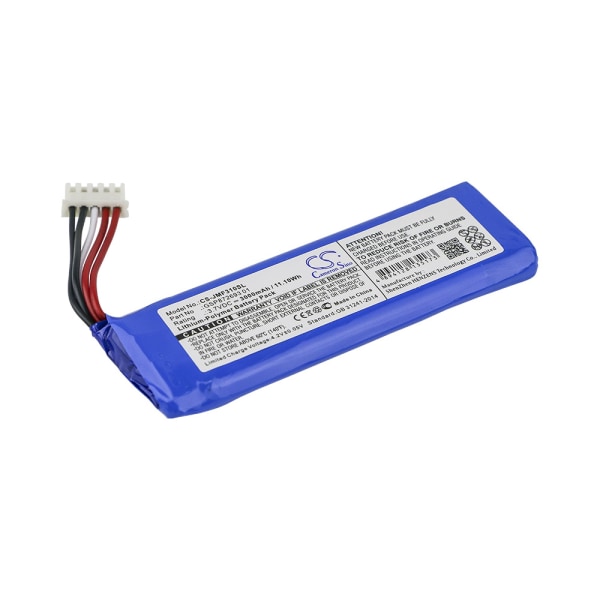 JBL Flip 4 Kaiuttimen Akku 3,7V 3000mAh - Pitkäkestoinen Vara-a