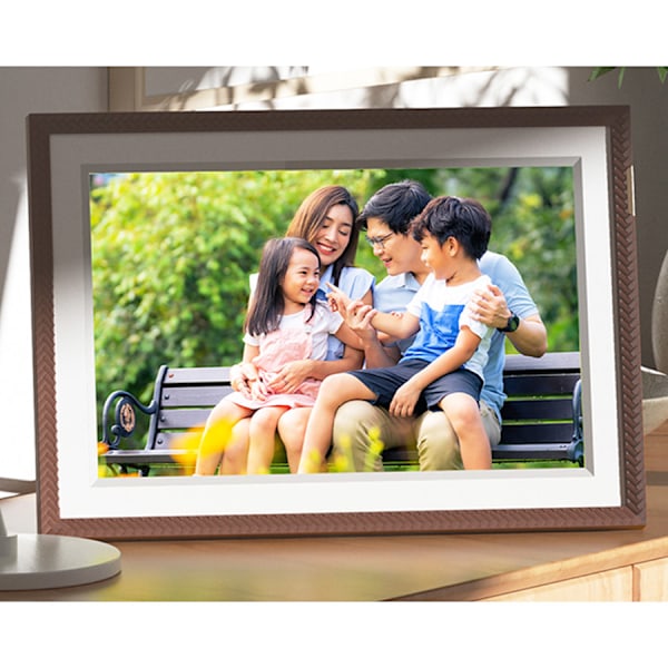 Arzopa D10 - 10,1" digital fotoramme med touchscreen og 32 GB h