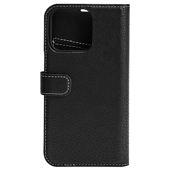 Essentials Läderfodral till iPhone 12 Mini - Svart