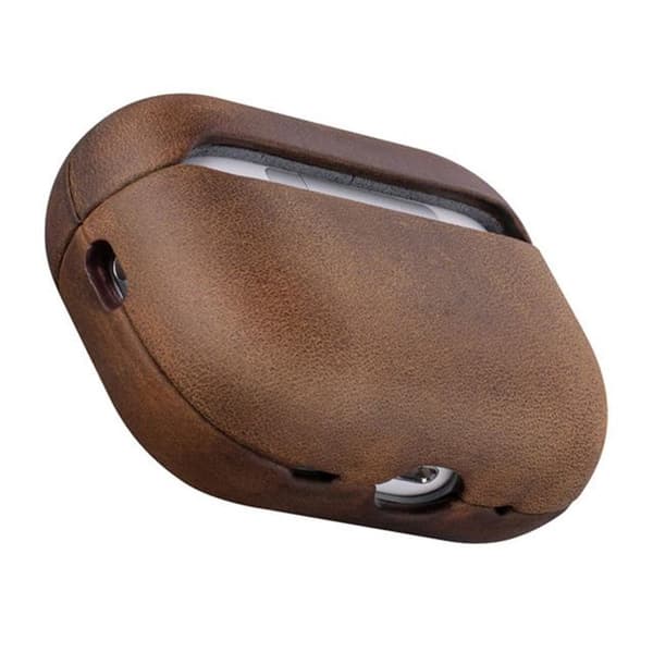 Skyddsfodral i läder till AirPods Pro 2 - Brun