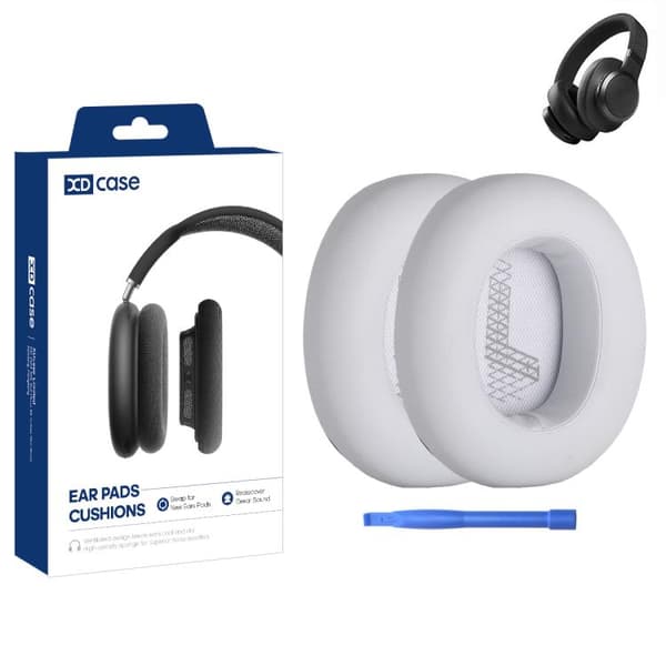 Ørepuder i kunstlæder til JBL Live 650BTNC/660NC/E65BTNC/Duet N