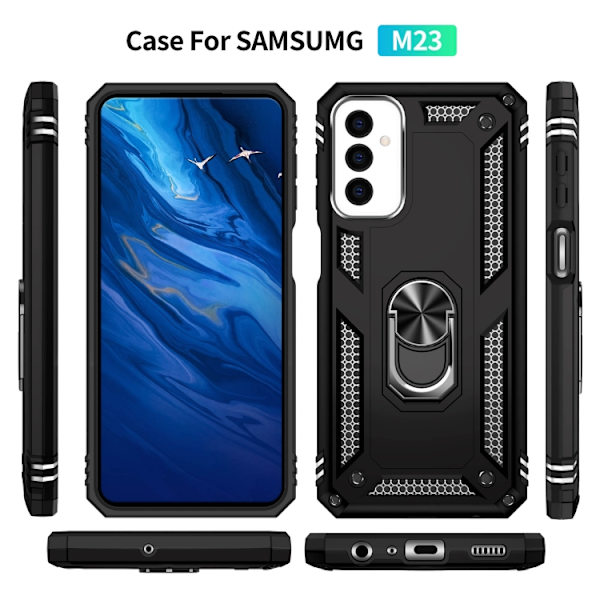 Robust cover med støtte til Samsung Galaxy M23