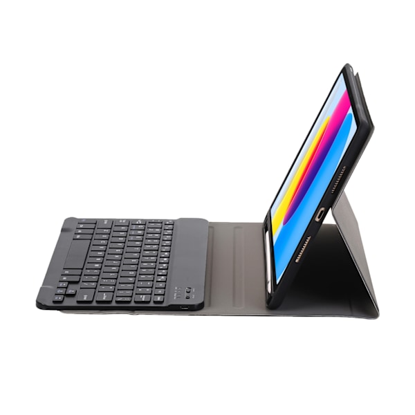 Tastaturetui med stativ til iPad 10-Gen 10.9 2022 - Sort
