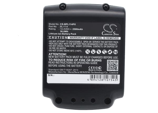 Verktygsbatteri 2500 mAh 14,4 V / batteri till Black & Decker e