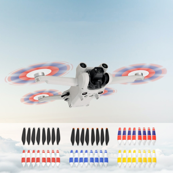 Tysta Probellervingar till DJI Mini 4 Pro/Mini 3 Pro 8-pack