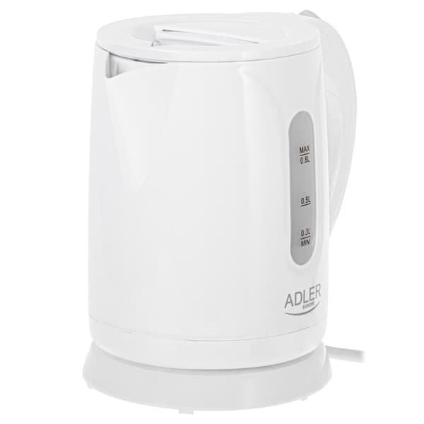 Adler Vattenkokare 0,8L 850W - Vit