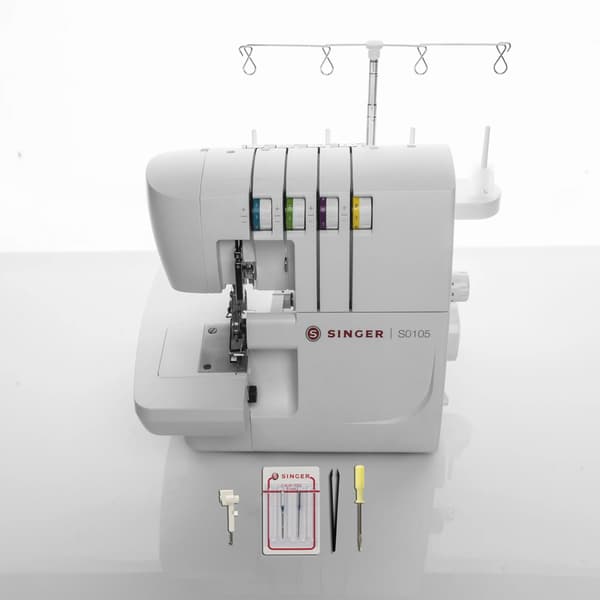 Singer S0105 overlock / Overlocksymaskin med 2-, 3- och 4-tråds