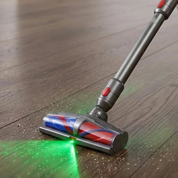 Støvsugermundstykke med grøn LED til Dyson V7 V8 V10 V11 V15 /