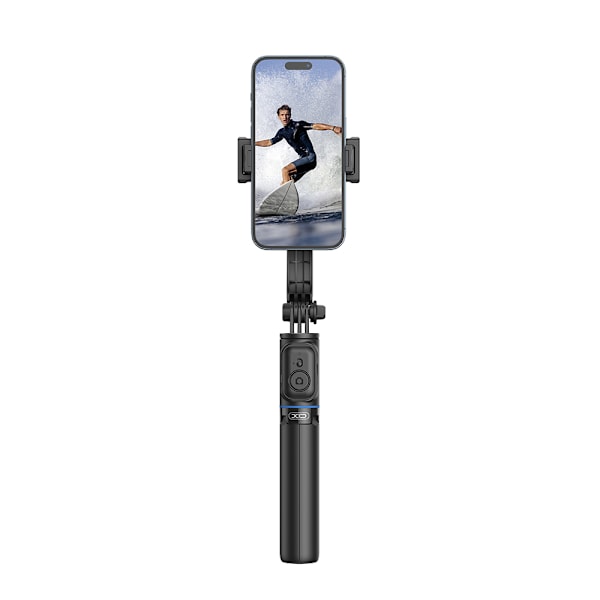 XO Selfiestick med Bluetooth och inbyggt stativ – 106 cm