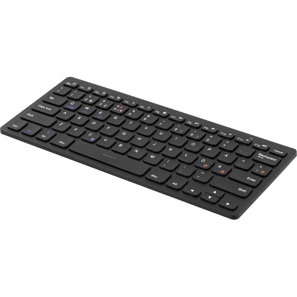 Trådløst Minikeyboard Bluetooth Sort