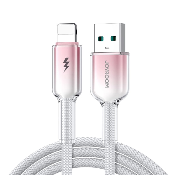 Joyroom Kristallinkirkas USB-kaapeli 3A USB-Lightning 1.2m - Va