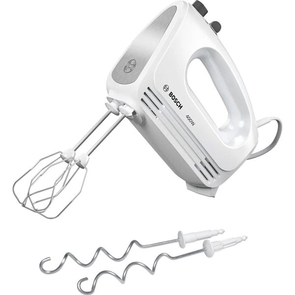 Bosch elvisp CleverMixx – 400 W – 4 hastigheter – Med degkrokar