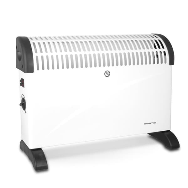 Emerio Konvektorelement 2000 W / Flytbart el-element med termos