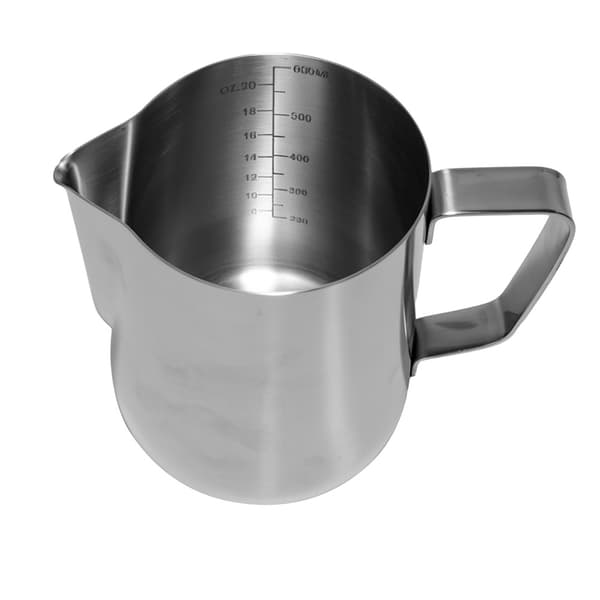 Mælkeskummekande 350 ml / mælkekande i rustfrit stål med latte