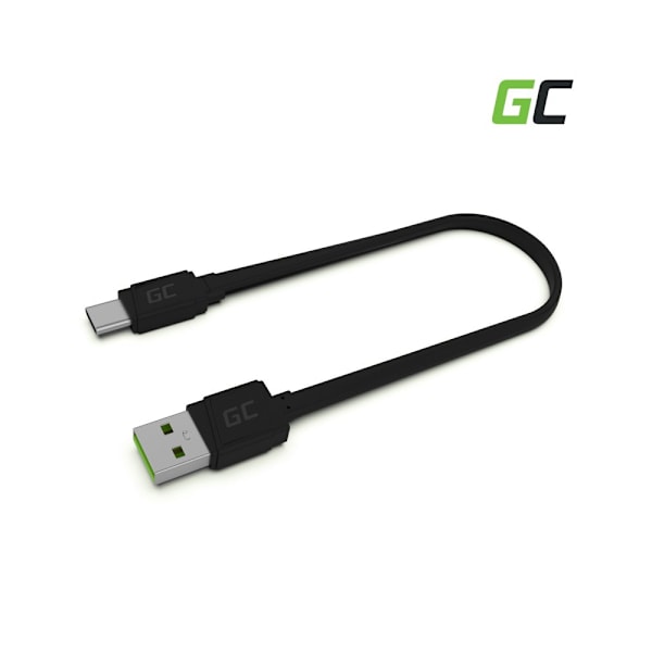 Green Cell snabbladdningskabel USB-C 25 cm
