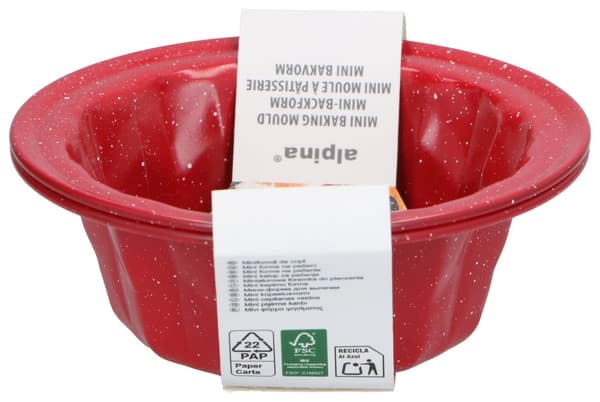 Mini bageform 12,5 cm / lille kageform / form til dessert og sm