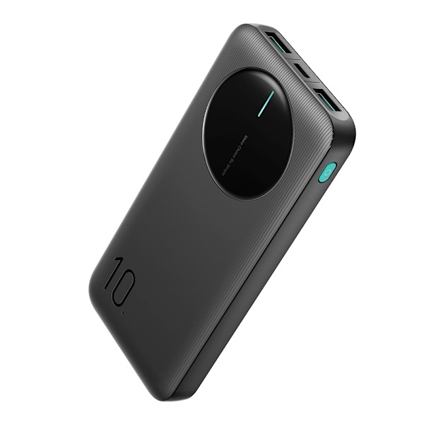 Joyroom Powerbank 10000mAh 2.4A med 2xUSB, 1xUSB-C - Svart