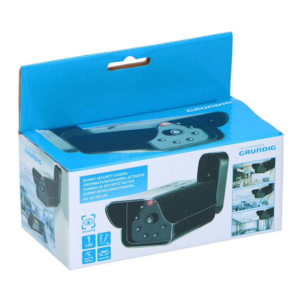 Grundig Dummy valvontakamera bullet - Musta