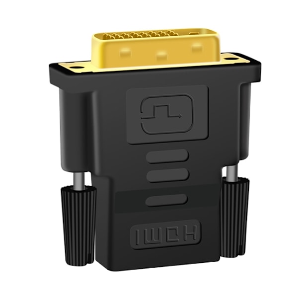 HDMI-adapter DVI-D hane till HDMI hona för digital anslutning