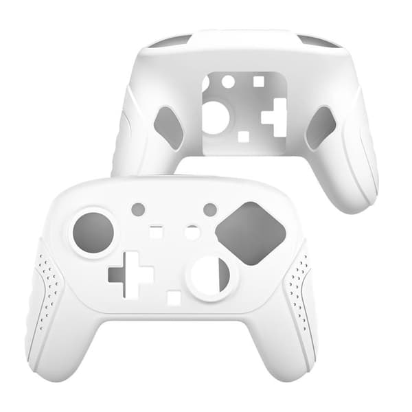 Silikoneovertræk til Nintendo Switch 2 håndkontrol - Hvid