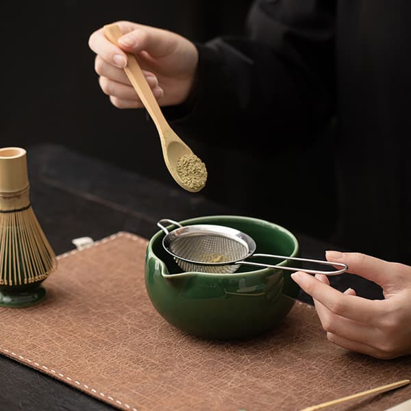 Matcha-tesæt / matcha-sæt / matcha-sæt med piskeris og skål / t