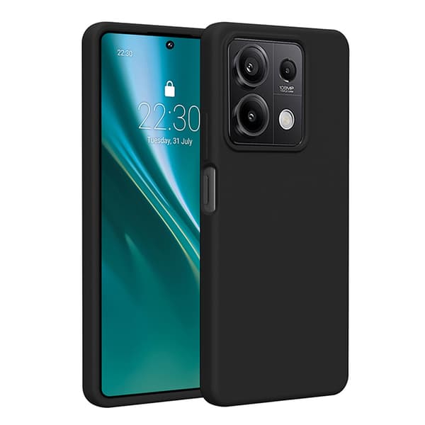 Etteri Silikoneskal til til Xiaomi Redmi 15C 5G - Sort