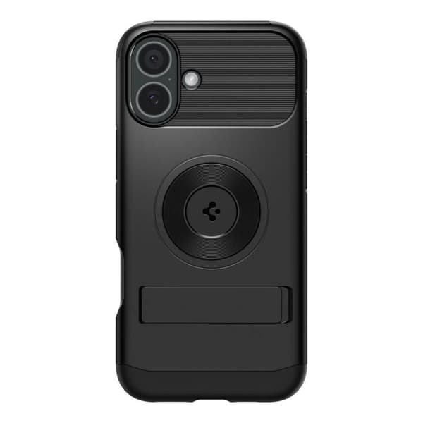 Spigen Slim Armor Mag Fit Bakskal till iPhone 16 - Svart