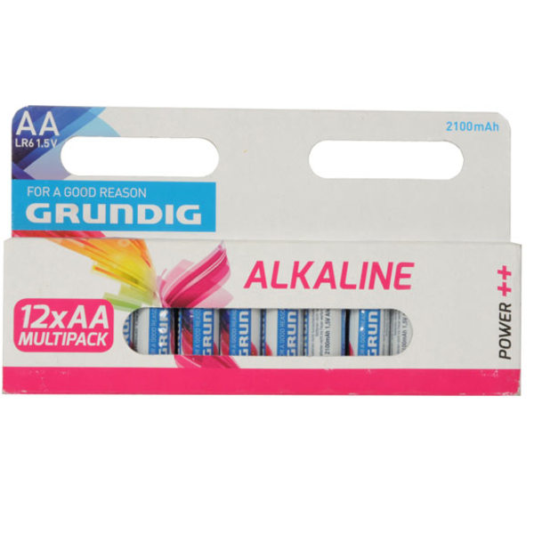 Grundig AA-batterier 2100mAh 12-pak