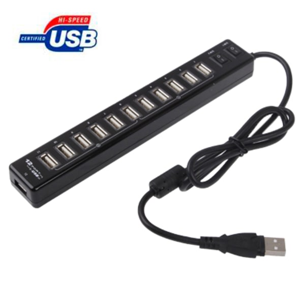 12-Portars USB 2.0 HUB