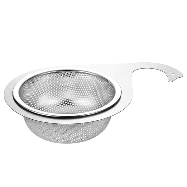 Rostfritt durkslag 14cm