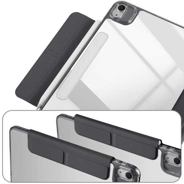 Magnetisk etui med stativ til iPad Air 11 2024/2025 - Sort