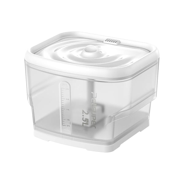 Petsuper lemmikkieläinten vesilähde 2.5L hiljaisella toiminnall