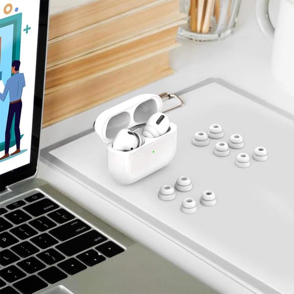 Støjreducerende ørepropper til AirPods Pro 1–2, 3 par i størrel