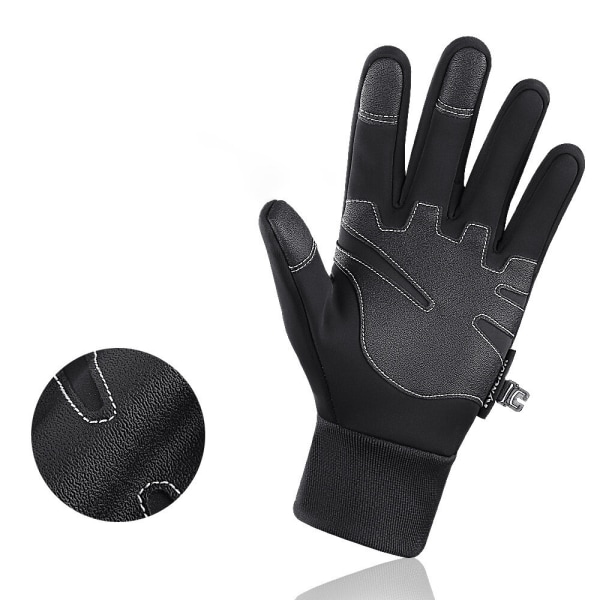 Lämpimät Touch Urheiluhanskat XL - Svart