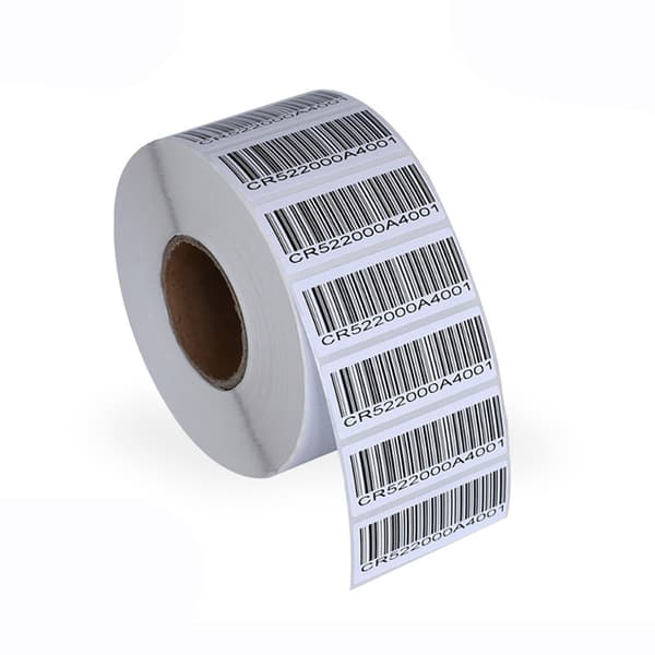 Etiketrulle til termoprinter 20 x 50 mm - 2500 etiketter pr. ru