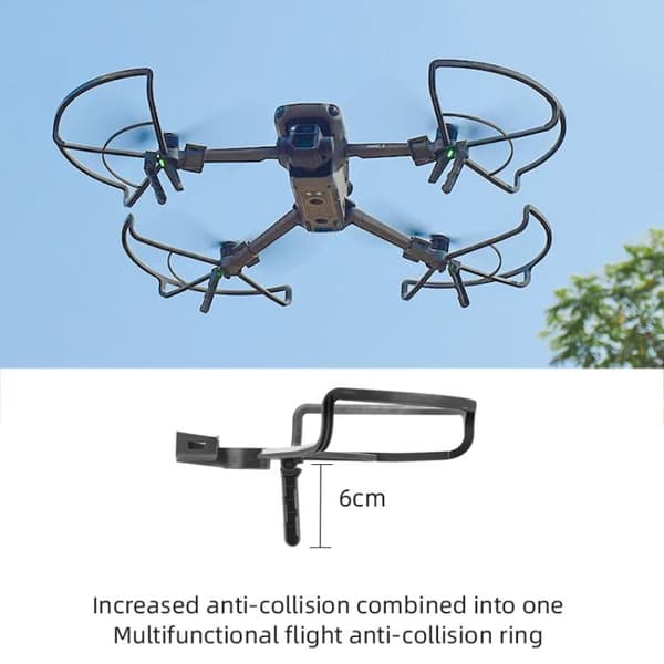 Propelbeskyttelse til DJI Mavic 3 / 3 Pro - Grå